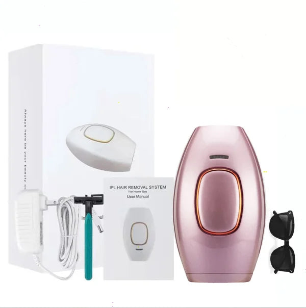 Épilateur Laser IPL — 500 000 Impulsions | Épilation Définitive à Domicile