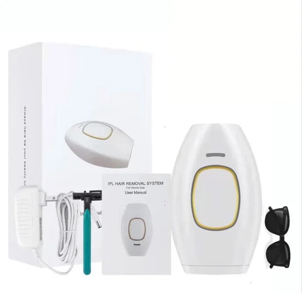 Épilateur Laser IPL — 500 000 Impulsions | Épilation Définitive à Domicile