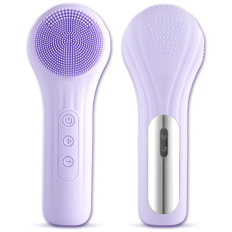 Brosse Nettoyante Sonique Étanche — Rechargeable | Nettoyage Profond du Visage