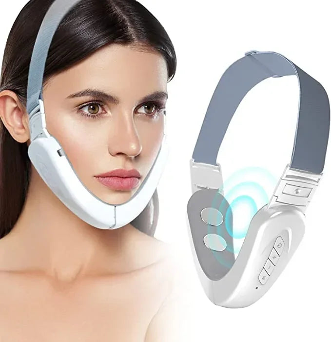 Lifting Facial V-Shape — EMS + LED + Microcourant | Anti-Rides à Domicile