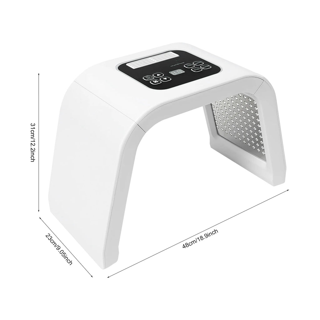 Masque LED PDT 7 Couleurs — 287 LEDs | Photothérapie Anti-Âge & Anti-Acné